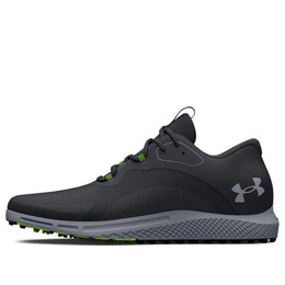 Кроссовки charged draw 2 spikeless golf 'black steel' Under Armour, черный 3026399-001 | black/steel