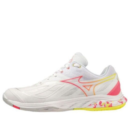 Кроссовки wave fang 2 fit 'white pink yellow' Mizuno, белый 71ga231222 | white/pink/yellow