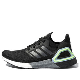 Кроссовки Adidas Ultraboost 20 Running Shoes 'Grey Green', черный fy3452 | black/grey/green