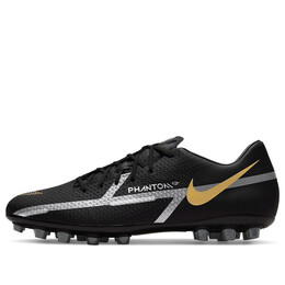 Кроссовки фантом gt2 академия ag Nike, черный dc0798-007 | black/dark grey metallic/gold