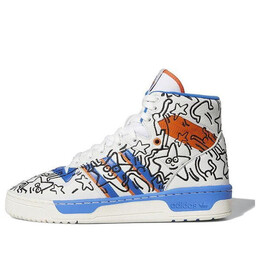 Кроссовки keith haring x rivalry высокие Adidas, белый ee9296 | white