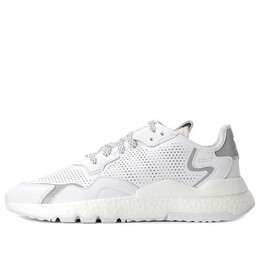 Кроссовки оригинальные nite jogger Adidas, белый ef5401 | white/silver