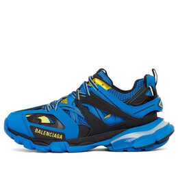 Кроссовки track sneakers 'blue black' Balenciaga, черный 212342m237050 | black/white/blue/yellow