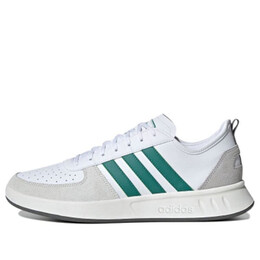 Кроссовки court80s tennis shoes 'white green' Adidas, белый ee9667 | white/green