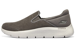 Кроссовки для бега Go Walk Flex мужские с низким верхом серо-коричневого цвета Skechers 216621-tpe | taupe