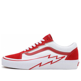 Кроссовки old skool 2-tone bolt 'white red' Vans, красный vn0009q56rt | red/true white