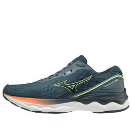 Кроссовки wave skyrise 3 'dark green' Mizuno, серый j1gc220981 | bluegray