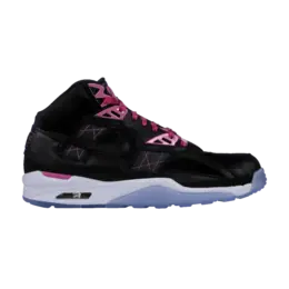 Кроссовки Nike Air Trainer SC High QS 'Breast Cancer Awareness', черный 585125 002 | black/black/pink fire/white
