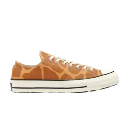 Кроссовки Converse Chuck 70 Low 'Archival Giraffe Print', оранжевый 167810c | melon baller/raw sugar/egret