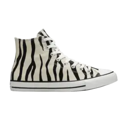 Кроссовки Converse Chuck Taylor All Star High 'Zebra Stripe', белый 166258f | black/greige/white