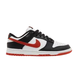 Кроссовки Nike Dunk Low 'Black Dragon Red', черный dv0833 108 | white/dragon red/black