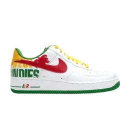 Кроссовки Nike Air Force 1 Premium 'West Indies 4', белый 313641 161 | white/varsity red-classic green-varsity maize (wi 4)