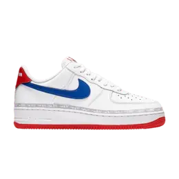 Кроссовки Nike Air Force 1 Low 'Overbranding - White Red Blue', белый cd7339 100