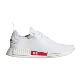 Кроссовки Adidas NMD_R1 'Tokyo - White', белый h67745 | footwear white/scarlet/core black