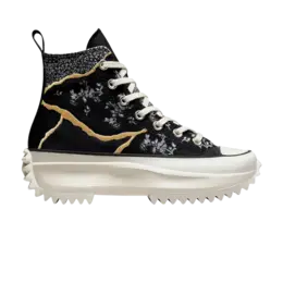 Кроссовки Converse Run Star Hike High 'Metallic Floral', черный 172424c | black/multi-color/egret