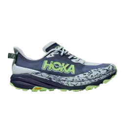 Кроссовки Hoka Speedgoat 6 2E Wide 'Droplet Nautical Dusk', синий 1147830 drpl | droplet/nautical dusk