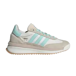 Кроссовки Adidas SL72 RTN 'Off White Semi Flash Aqua', кремовый ih7988 | off white/semi flash aqua/wonder white