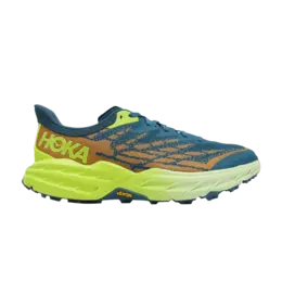 Кроссовки Hoka Speedgoat 5 2E Wide 'Blue Coral', синий 1123159 bcep | blue coral/evening primrose