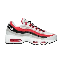 Кроссовки Nike Air Max 95 Essential 'Red', белый 749766 601 | white/red-black