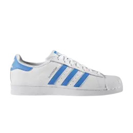 Кроссовки Adidas Superstar 'White Ray Blue', белый s75929 | white/ray blue/ray blue