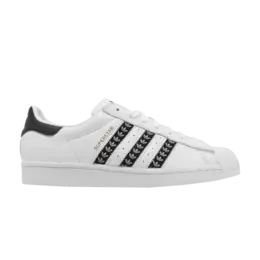 Кроссовки Adidas Superstar 'Trefoil Stripe', белый fz1967 | cloud white/core black/cloud white