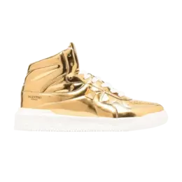 Кроссовки Valentino Valentino One Stud Mid 'Gold', золотой wy0s0e63 far km5 | gold