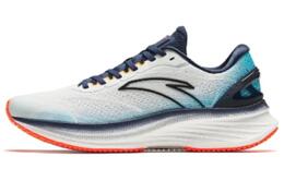 Anta Low Top Тренировочные Беговые Кроссовки Мужские Бело-Синие, Papyrus White/Lake Blue/New Ink Blue 112415582-6 | papyrus white/lake blue/new ink blue