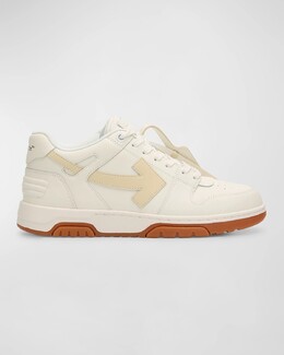 Мужские двухцветные кроссовки Out Of Office Off-White, цвет White Beige prod273060197 | white beige