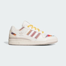 Кроссовки Adidas Forum Low CL Shoes, цвет Cloud White/Better Scarlet/Blue Bird jq2641 | cloud white/better scarlet/blue bird
