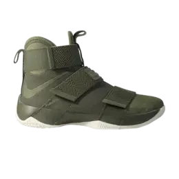 Кроссовки Nike LeBron Soldier 10 SFG LUX 'Cargo Khaki', зеленый 911306 330 | cargo khaki/cargo khaki/cargo khaki/cargo khaki