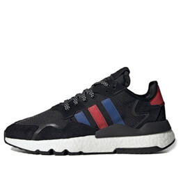 Кроссовки ночные джоггеры Adidas, черный fv3585 | core black/collegiate royal/scarlet