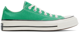 Зеленые кроссовки Chuck 70 Sketch Low Top Converse 16064021 | apex green/black/egret