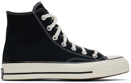 Черные высокие кеды Chuck 70 Converse, Black/Black/Egret 15498141 | black/black/egret