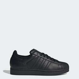 Мужские кроссовки Adidas Superstar II, черный 8628497907772 | core black / core black / core black