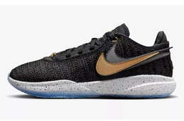 Nike LeBron 20 DJ5423-003 Кроссовки мужские черные металлик золото баскетбольные FD506 (Черный, 8.5) 8241136271420 | black