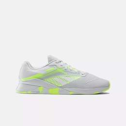 Кроссовки для тренировок Nano X4 Reebok, белый 8618708566076 | moon/digital lime/footwear white