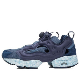 Кроссовки instapump fury achm 'collegiate navy' Reebok, синий bd1551 | navy blue/white