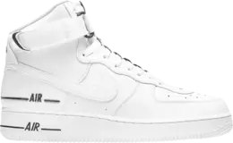 Кроссовки Nike Air Force 1 High LV8 'Triple White', белый cj1385 100 | white
