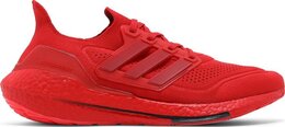 Кроссовки Adidas UltraBoost 21, красный fz1922 | red