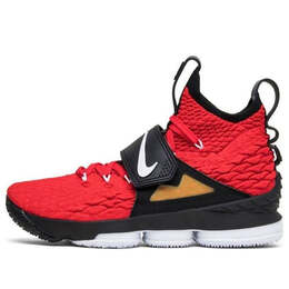 Кроссовки lebron 15 'red diamond turf' pe Nike, красный ao9144-600 | university red/white-black