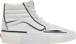 Vans Кроссовки Sk8-Hi Reconstruct 'Marshmallow', белый vn0005ukqjm | white