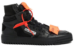 Кроссовки мужские Off-White высокие, черный omia065e18a420011000