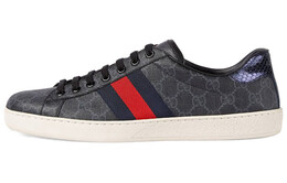 Кроссовки Gucci Ace GG Supreme Black 429445 96g50 1130