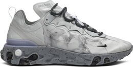 Кроссовки Nike Kendrick Lamar x React Element 55 'Pure Platinum', серебряный cj3312 001 | silver