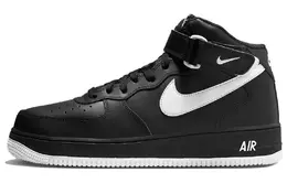 Кроссовки Nike Air Force 1 Mid '07, черно-белая подошва dv0806-001