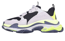Кроссовки Balenciaga Triple S Yellow Grey 536737w09oh1293