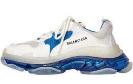 Кроссовки Balenciaga Triple S Sneaker 'White Blue' 541624w09on9169