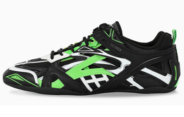 Кроссовки Balenciaga Drive Lifestyle Male, черный/зеленый/белый 635498w3ak13810