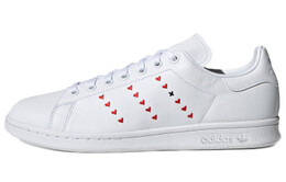 Кроссовки Adidas Stan Smith Heart Stripe Red eg5811