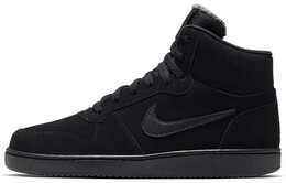 Кроссовки Nike Ebernon Mid Se 'Triple Black' aq8125-003